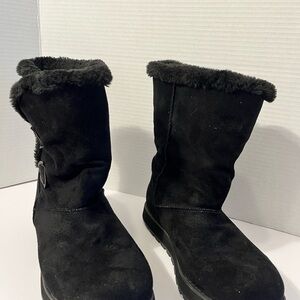Skechers Black Winter Boots
